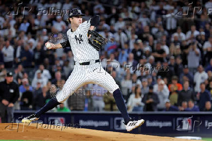 MLB: Playoffs-Toronto Blue Jays at New York Yankees