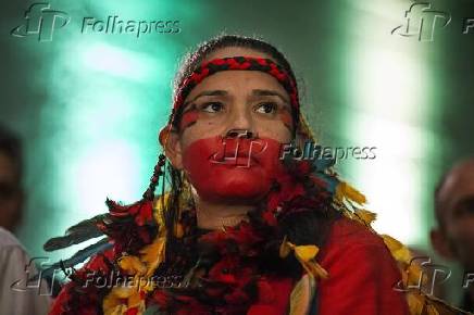 A cacique Shirley Krenak