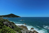 Vista da Praia de 4 Ilhas, em Bombinhas (SC)