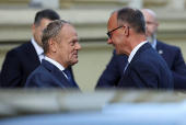 German Chancellor Merz visits Poland