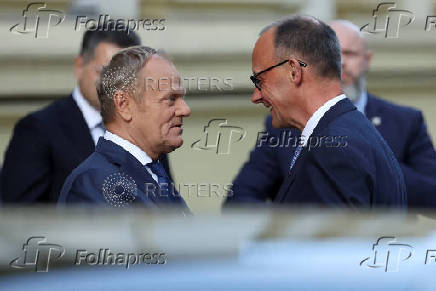German Chancellor Merz visits Poland