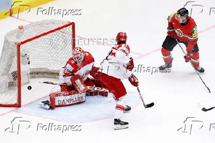 IIHF World Championships - Group B - Hungary v Denmark