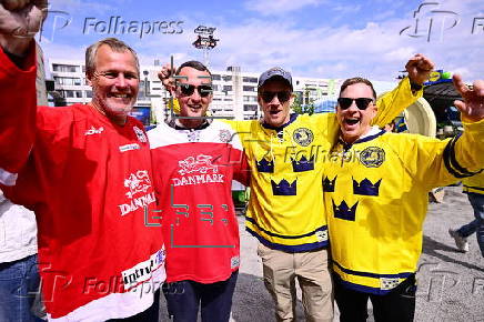 2025 IIHF Ice Hockey World Championship semi-finals - Sweden vs Denmark