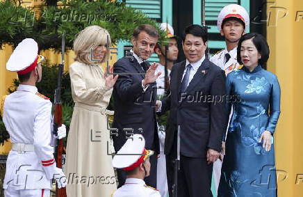French President Emmanuel Macron visits Vietnam