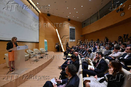 Agnes Pannier-Runacher French Minister for Ecological Transition, Biodiversity, Forestry, Sea and Fisheries visits China