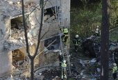 At least six killed in Russian combined attack on Kyiv