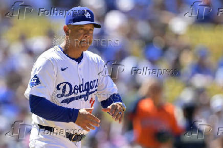 MLB: Houston Astros at Los Angeles Dodgers