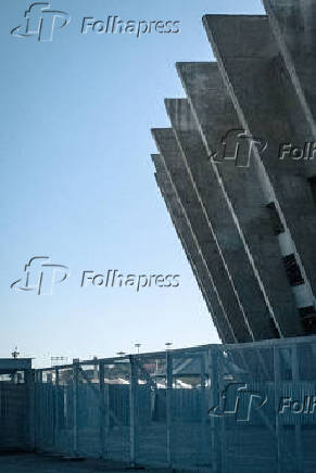 Estrutura do prime rock brasil começa a ser montada no mineirão