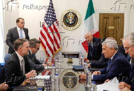 Italian Minister for Foreign Affairs Antonio Tajani visits the US