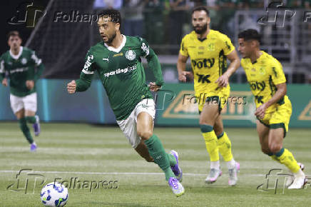 Match between Palmeiras and Mirassol for the Brazilian football championship