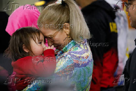 Deportation flight with Venezuelan migrants from the U.S., in Maiquetia