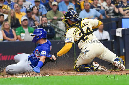 MLB: Chicago Cubs at Milwaukee Brewers