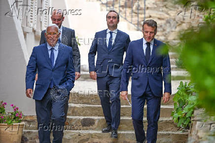 European leaders hold video conference on Ukraine
