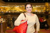 Mariana Varella no lançamento do livro 