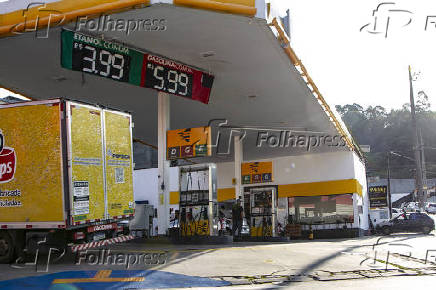 Preço de gasolina em São Paulo