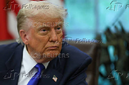 FILE PHOTO: U.S. President Trump signs executive orders and proclamations in the Oval Office at the White House