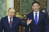 Mongolian President Ukhnaagiin Khurelsukh official visit to Russia