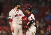 MLB: Texas Rangers at Boston Red Sox