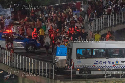 partida entre flamengo e Deportivo Tachira