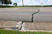 Aftermath of an earthquake in Paratebueno