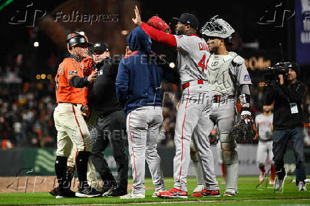 MLB: Boston Red Sox at San Francisco Giants