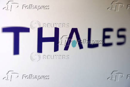 Illustration shows Thales logo