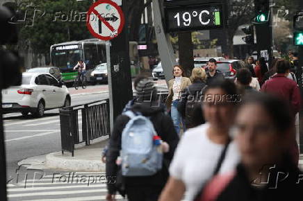 Tarde fria na Av. Paulista - SP
