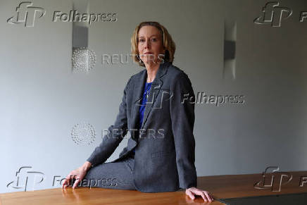 Woodside Energy Chief Executive Officer Meg O?Neill poses in Sydney