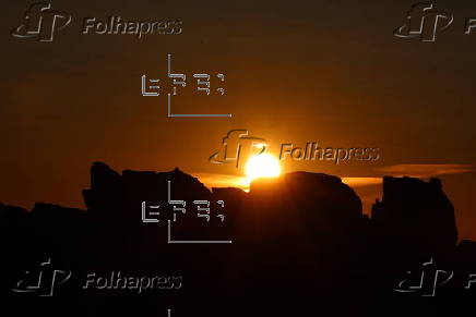 Sunset view over the Polish Tatra Mountains