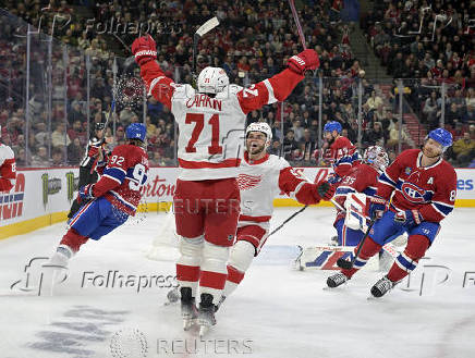 NHL: Detroit Red Wings at Montreal Canadiens