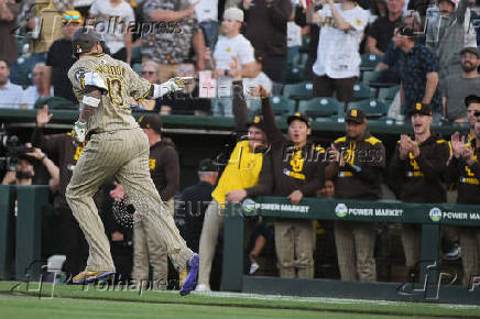 MLB: San Diego Padres at Athletics