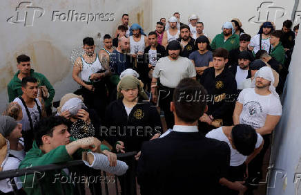 Procession during Holy Week in Ronda