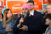 New Democratic Party (NDP) leader Jagmeet Singh visits Winnipeg