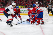 NHL: Stanley Cup Playoffs-Washington Capitals at Montreal Canadiens