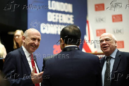 Britain's Prime Minister Keir Starmer at London Defence Conference