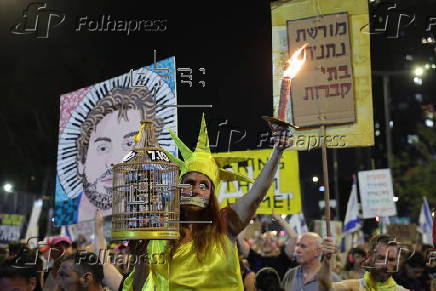 Tel Aviv protest calls for Gaza hostage deal