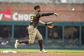 MLB: San Diego Padres at Atlanta Braves