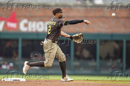 MLB: San Diego Padres at Atlanta Braves