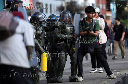 Protest to back Colombian President Petro's labor reform proposal in Bogota