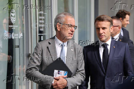 French President Emmanuel Macron visits Monaco