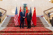 Comienza la reunión comercial entre Estados Unidos y China en Londres