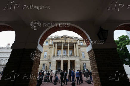 Trade talks between the U.S. and China, in London