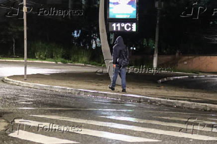 Baixas temperaturas em São Paulo