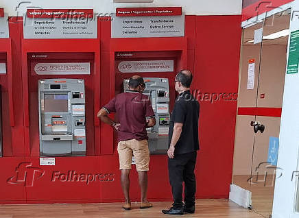 Caixa Eletrônico Banco Santander