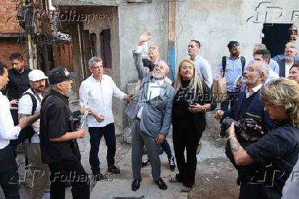 SAO PAULO, SP, 26.06.2025-LULA LANCA ACAO DE MORADIAS NA FAVELA DO MOINHO: