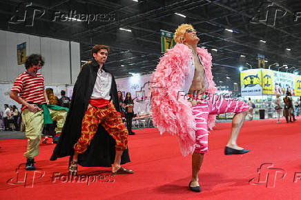 Movimentação no Anime Friends, no Anhembi