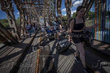 Sziget Festival on Shipyard Island in Budapest