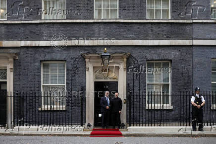 British PM Starmer and Ukrainian President Zelenskiy meet in London
