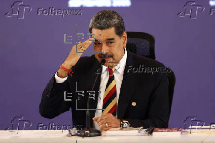 Rueda de prensa de Nicolás Maduro en Caracas