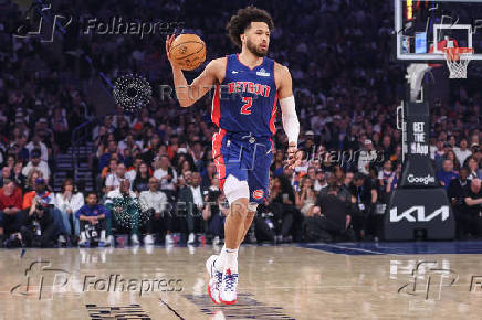NBA: Playoffs-Detroit Pistons at New York Knicks